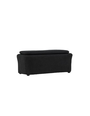 Fåtölj Laurel Bänk, 110 × 50 cm, Svart