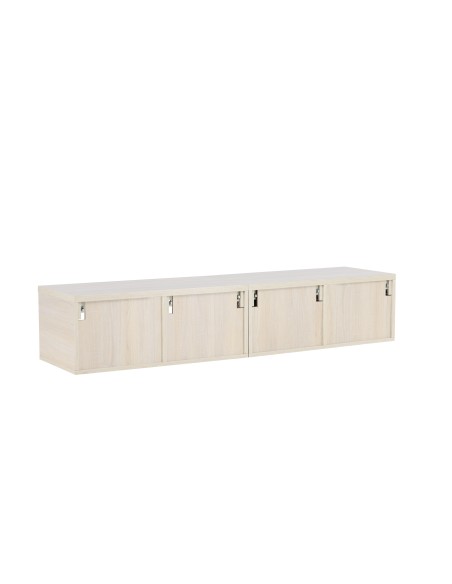 TV-bänk Nomi, 180 cm, Vitlaserad