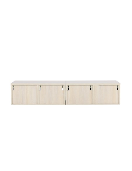 TV-bänk Nomi, 180 cm, Vitlaserad
