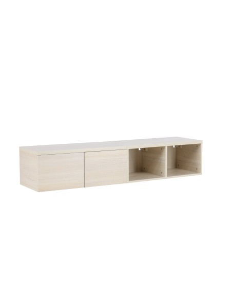 TV-bänk Nomi, 180 cm, Vitlaserad