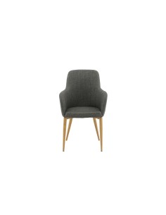 Matstol Comfort, Grå/Natur