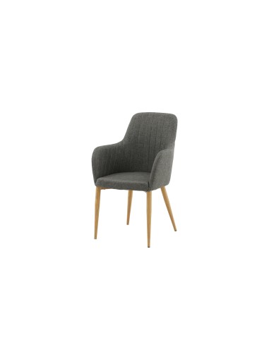 Matstol Comfort, Grå/Natur