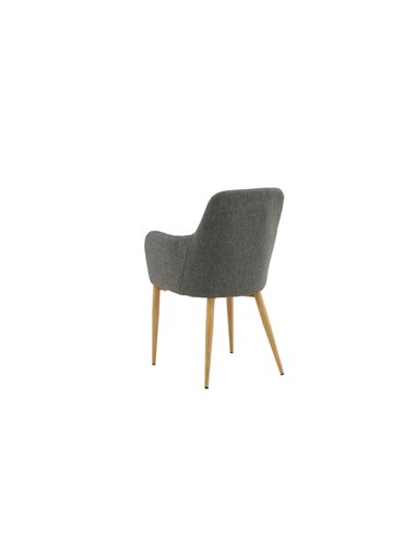 Matstol Comfort, Grå/Natur