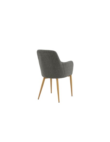 Matstol Comfort, Grå/Natur