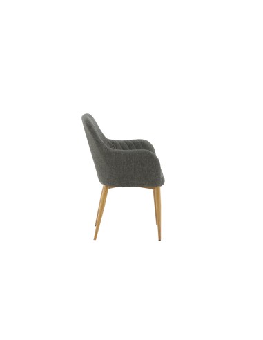 Matstol Comfort, Grå/Natur