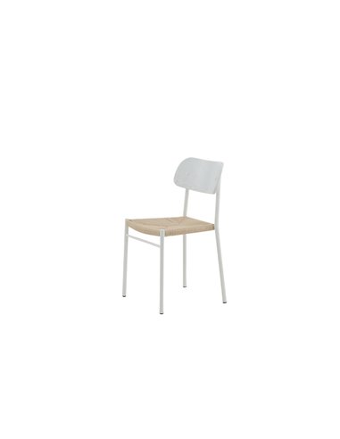 Matstol Polly, Natur/Vit