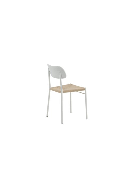 Matstol Polly, Natur/Vit