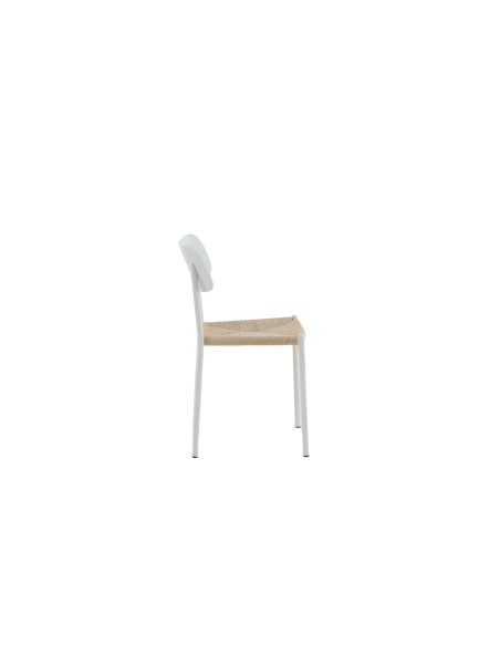 Matstol Polly, Natur/Vit
