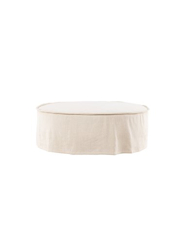 Fåtölj Vindö Ottoman, Beige