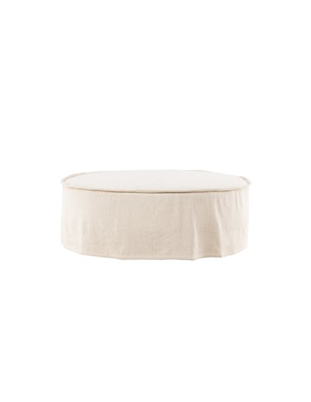 Fåtölj Vindö Ottoman, Beige