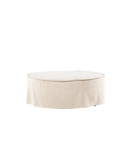 Fåtölj Vindö Ottoman, Beige