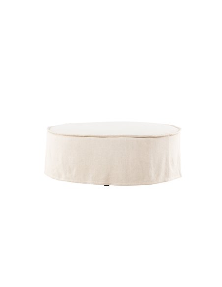 Fåtölj Vindö Ottoman, Beige