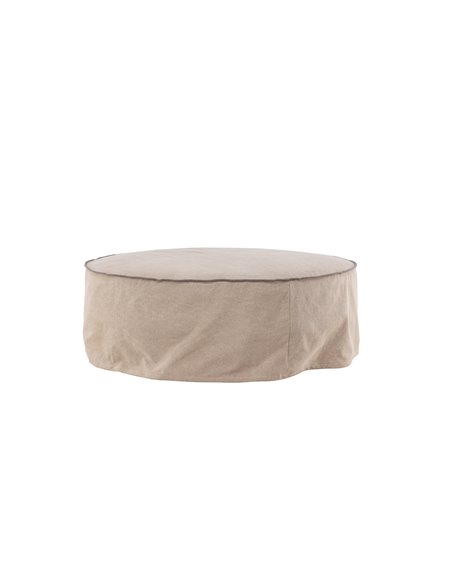 Fåtölj Vindö Ottoman, Brun