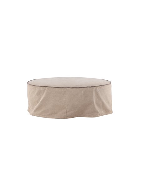 Fåtölj Vindö Ottoman, Brun