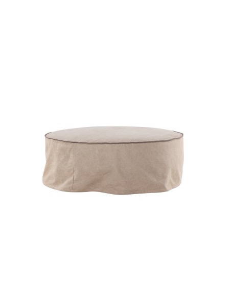 Fåtölj Vindö Ottoman, Brun