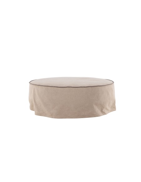 Fåtölj Vindö Ottoman, Brun
