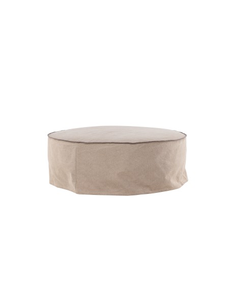 Fåtölj Vindö Ottoman, Brun
