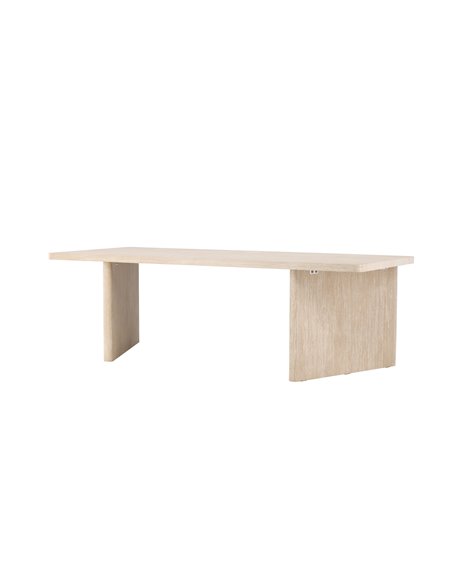 Matbord Skagen, 240 × 100 cm, Beige