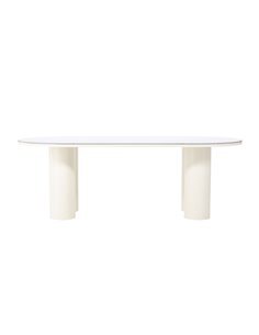 Matbord Havstenssund, 220 × 110 cm, Vit