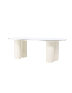 Matbord Havstenssund, 220 × 110 cm, Vit 2