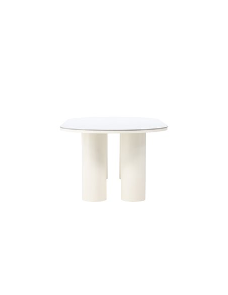 Matbord Havstenssund, 220 × 110 cm, Vit