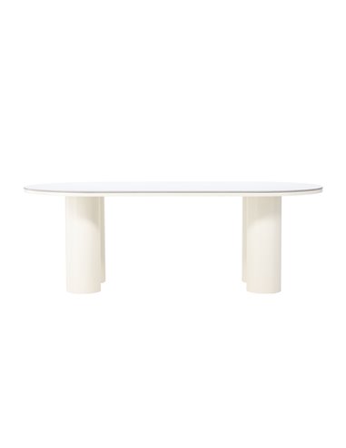 Matbord Havstenssund, 220 × 110 cm, Vit
