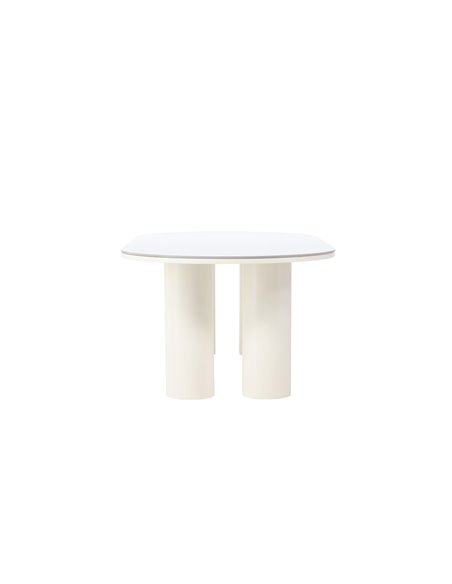 Matbord Havstenssund, 220 × 110 cm, Vit