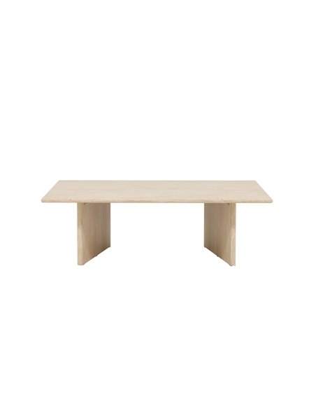 Soffbord Skagen, 120 × 100 cm, Beige