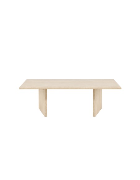 Soffbord Skagen, 120 × 100 cm, Beige