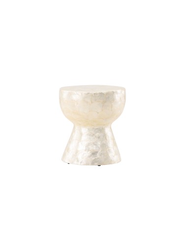 Runt soffbord Sandön, Ø40 cm, Beige
