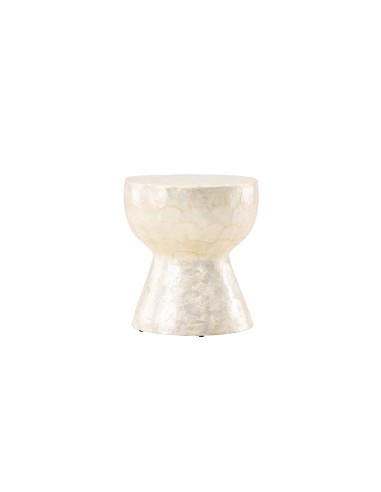 Runt soffbord Sandön, Ø40 cm, Beige