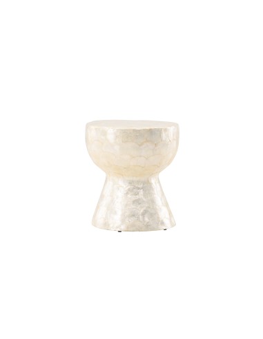 Runt soffbord Sandön, Ø40 cm, Beige