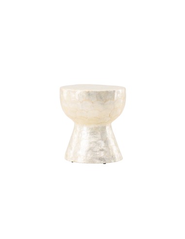 Runt soffbord Sandön, Ø40 cm, Beige