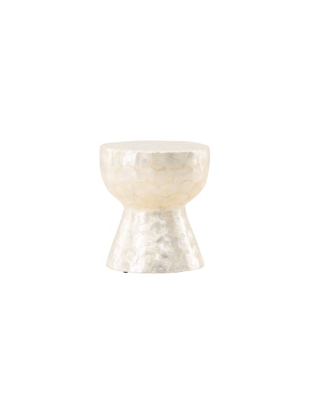 Runt soffbord Sandön, Ø40 cm, Beige
