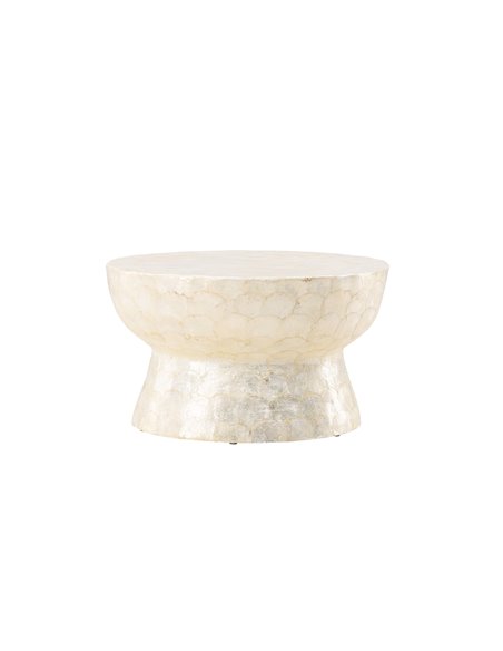 Runt soffbord Sandön, Ø70 cm, Beige