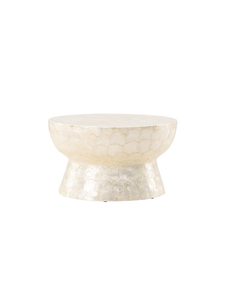Runt soffbord Sandön, Ø70 cm, Beige