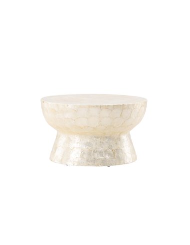 Runt soffbord Sandön, Ø70 cm, Beige