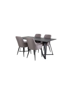Matgrupp Marina med Comfort matstolar, 180 × 90 cm 2