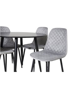 Matgrupp Plaza med Polar matstolar 2