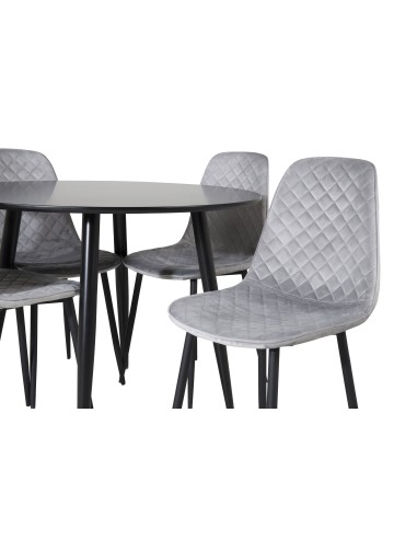 Matgrupp Plaza med Polar matstolar