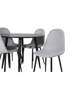 Matgrupp Plaza med Polar matstolar 2