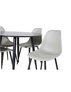 Matgrupp Plaza med Polar matstolar 2