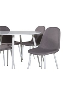 Matgrupp Plaza med Polar matstolar 2