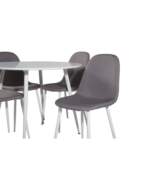 Matgrupp Plaza med Polar matstolar