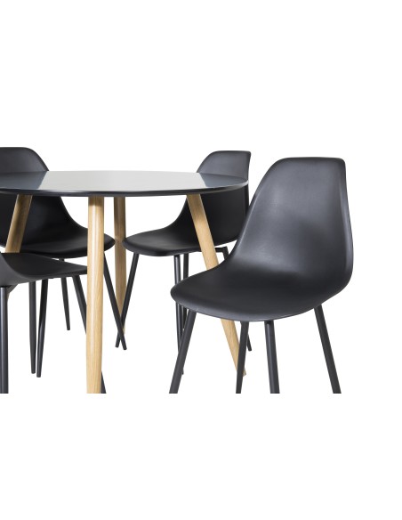 Matgrupp Plaza med Polar matstolar