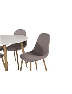 Matgrupp Plaza med Polar matstolar 2