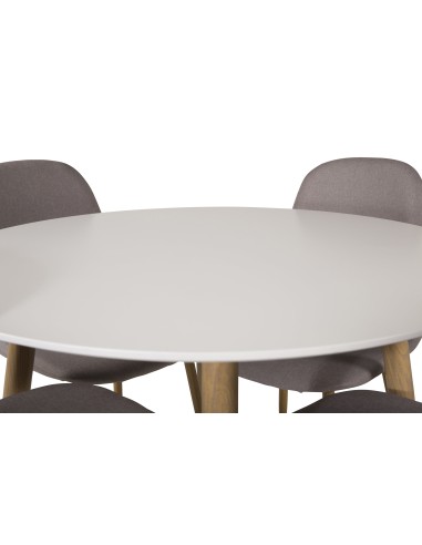 Matgrupp Plaza med Polar matstolar