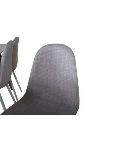 Matgrupp Polar med Polar matstolar, 180 × 90 cm