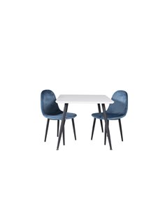 Matgrupp Polar med Polar matstolar, 80 × 60 cm