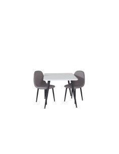 Matgrupp Polar med Polar matstolar, 80 × 60 cm